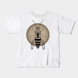 Dawn Wasp O Kanaamoo  ᑲᓈᒨ WAWEZHI CANADA Kids T-Shirt